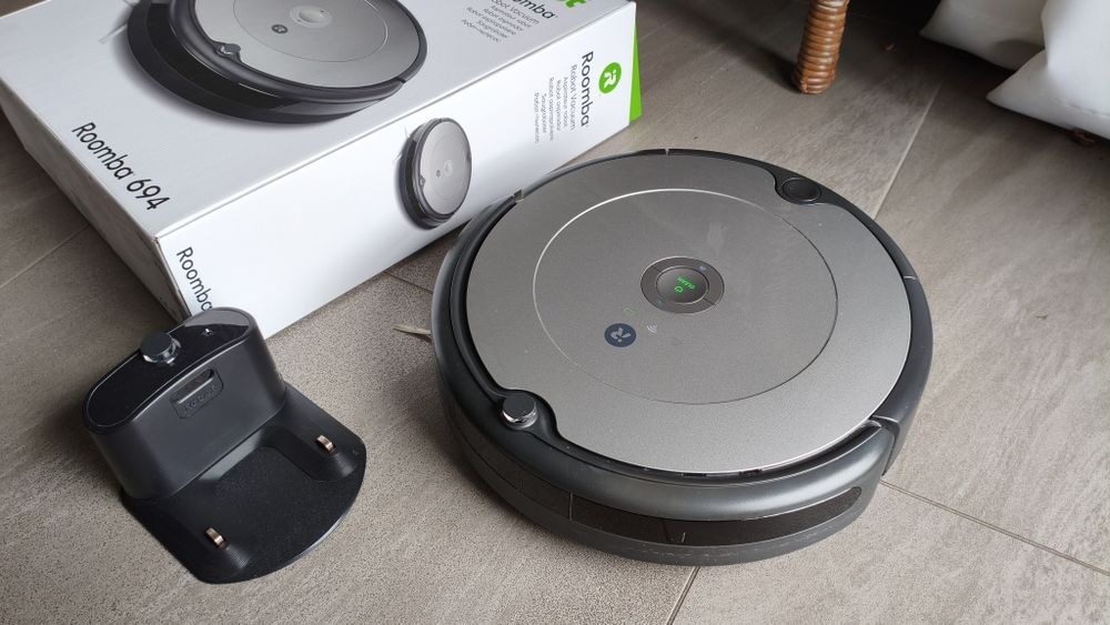 Robot sprzątający iRobot Roomba 694 – sprawny, gotowy do działania!