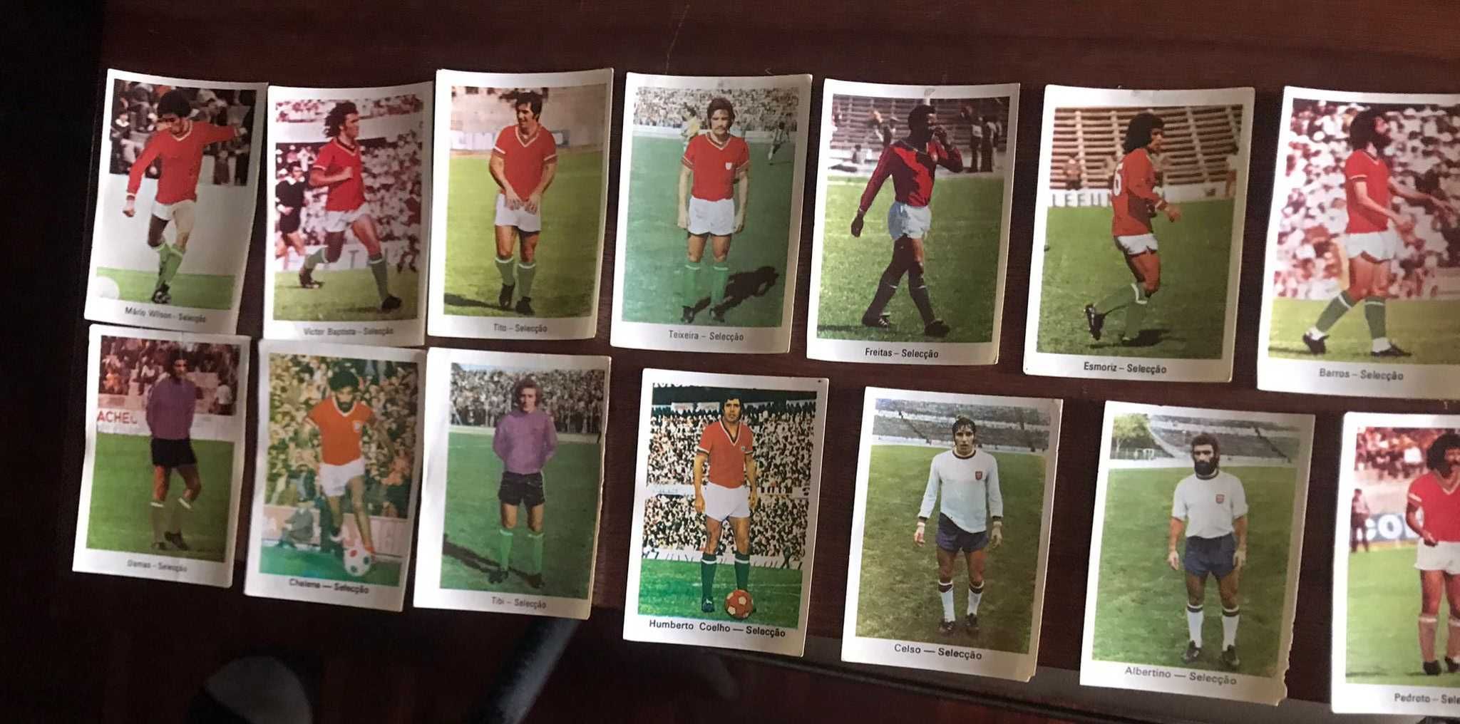 Cromos Vintage Seleção Nacional