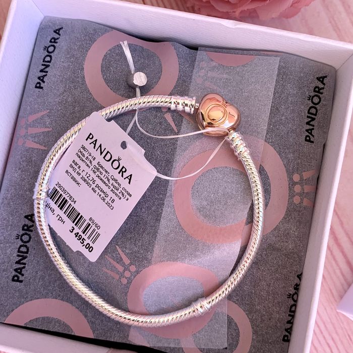 Браслет Пандора, Pandora оригінал, новий браслет пандора прикраса