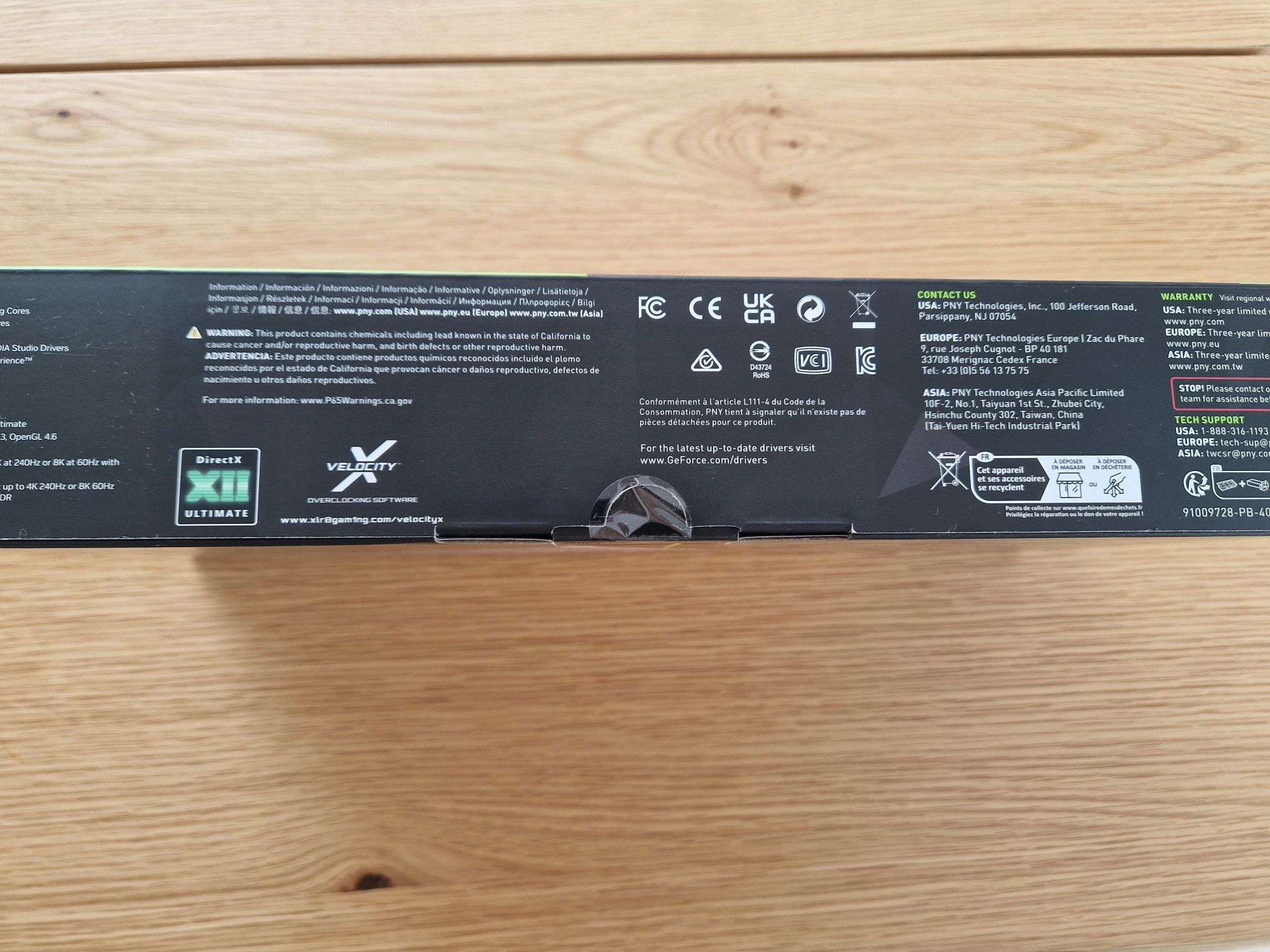 PNY GeForce RTX 4070 SUPER XLR8 Gaming VERTO X3 oc 12GB gddr6x