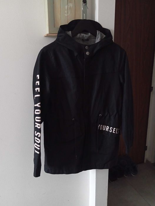 Kurtka dłuższa przejściowa parka chłopięca LC Waikiki 146-152