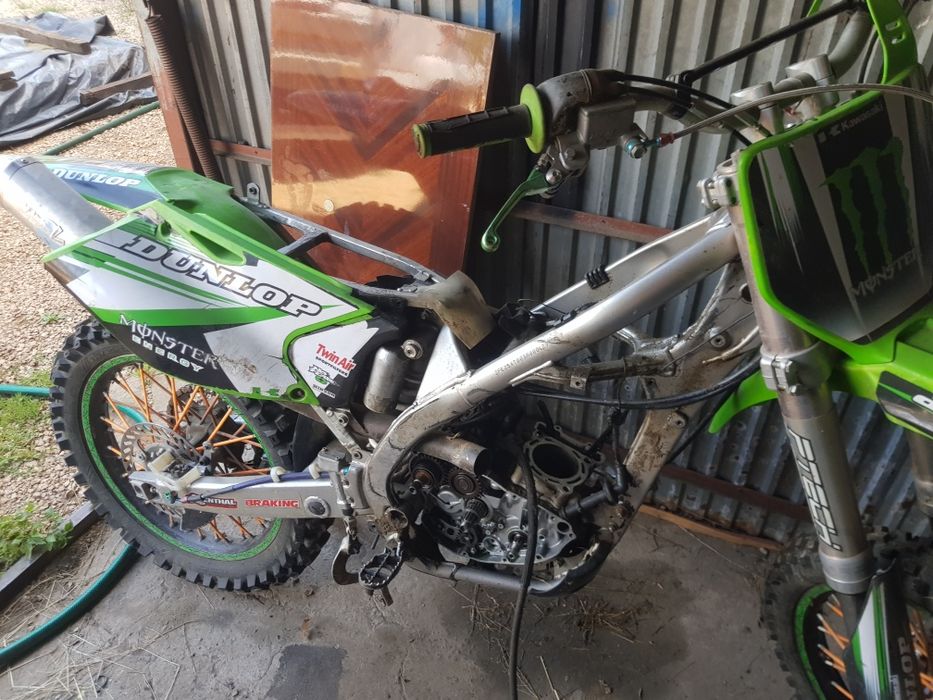 Kawasaki kxf250 Kartery glowica kola lagi  Części