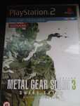 Ps2 Metal Gear Solid 3 Snake Ester PlayStation 2