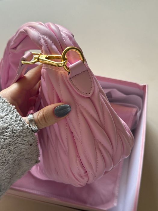 Mala rosa Matelassé