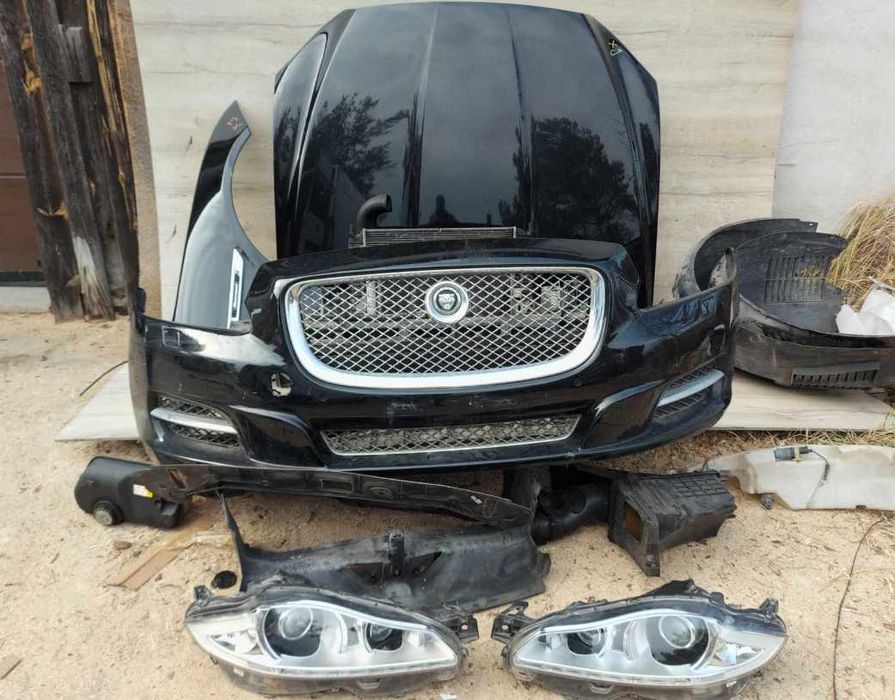 Ягуар Jaguar XJ передній бампер бампер разборка шрот