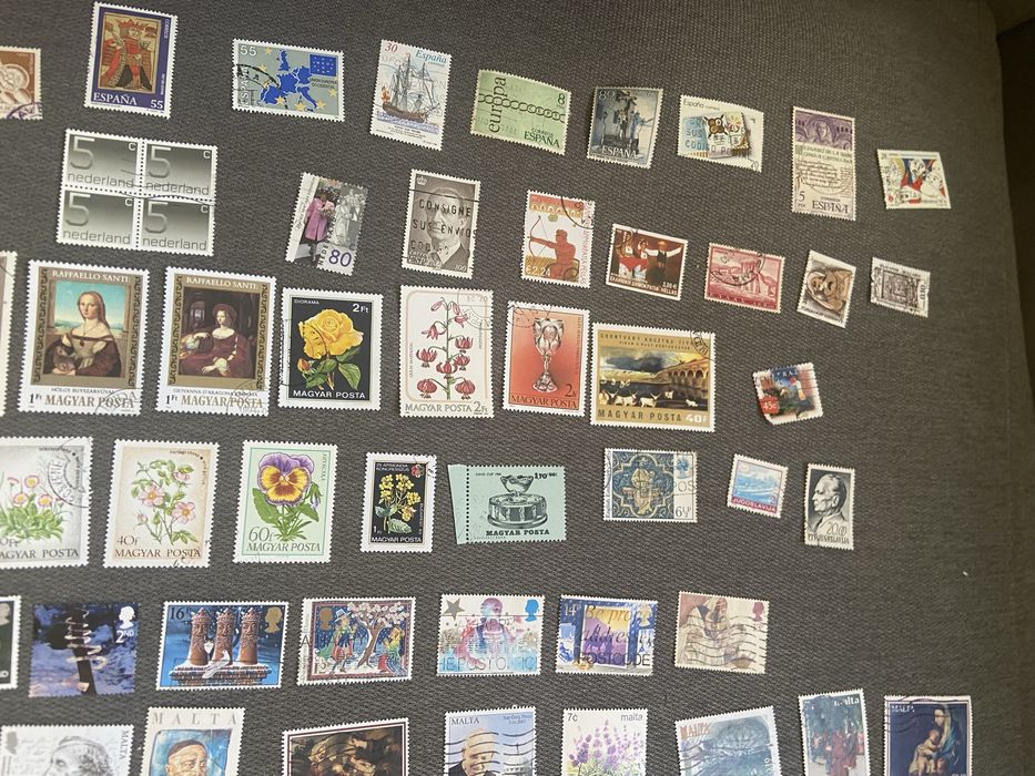 Lote 100 selos usados – Europa (sem repetições)