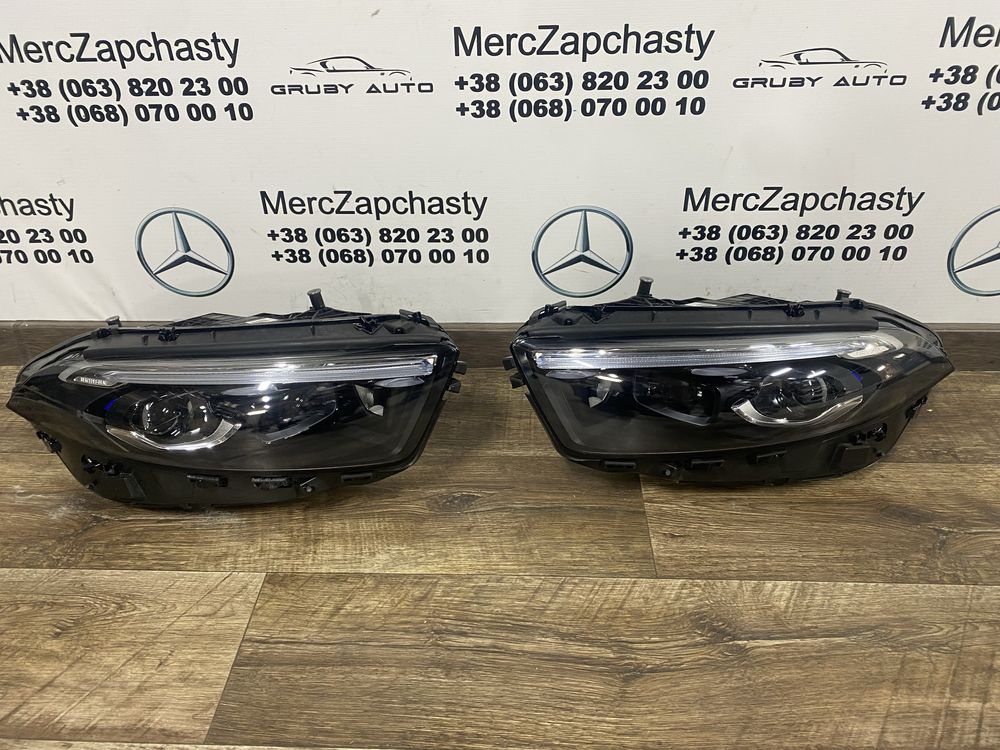 Mercedes w177 a клас фара права ліва рестайлінг Multibeam led