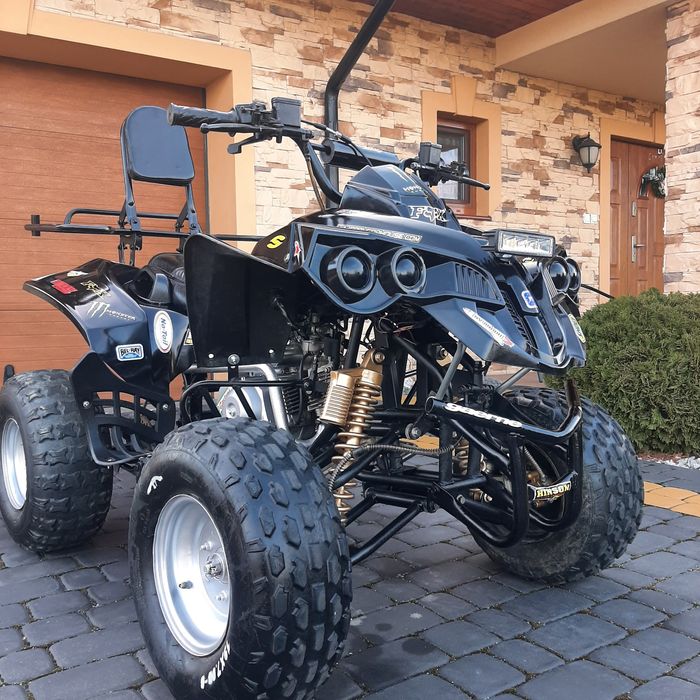 Quad 125 bombardier,czarny
