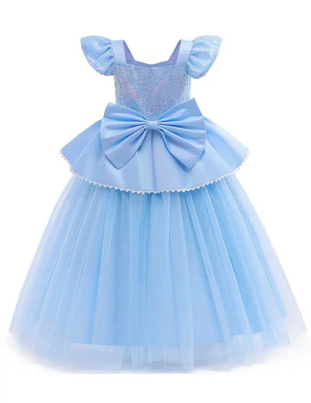 Nowy strój Kopciuszek Cinderella, r. 122 bal przebranie