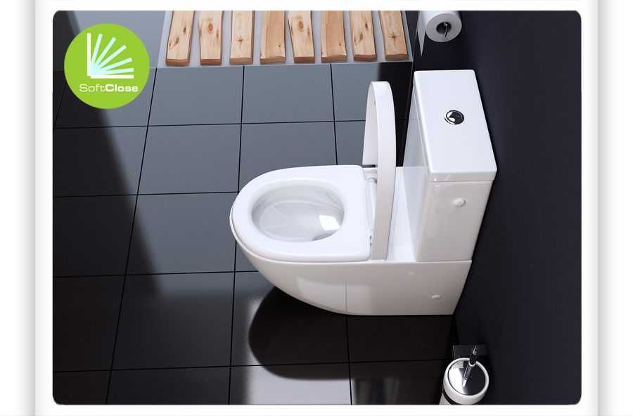 Kompakt WC seria GEBERIT + deska UF 2 rodzaje HIT WŁOCHY grade:AAA