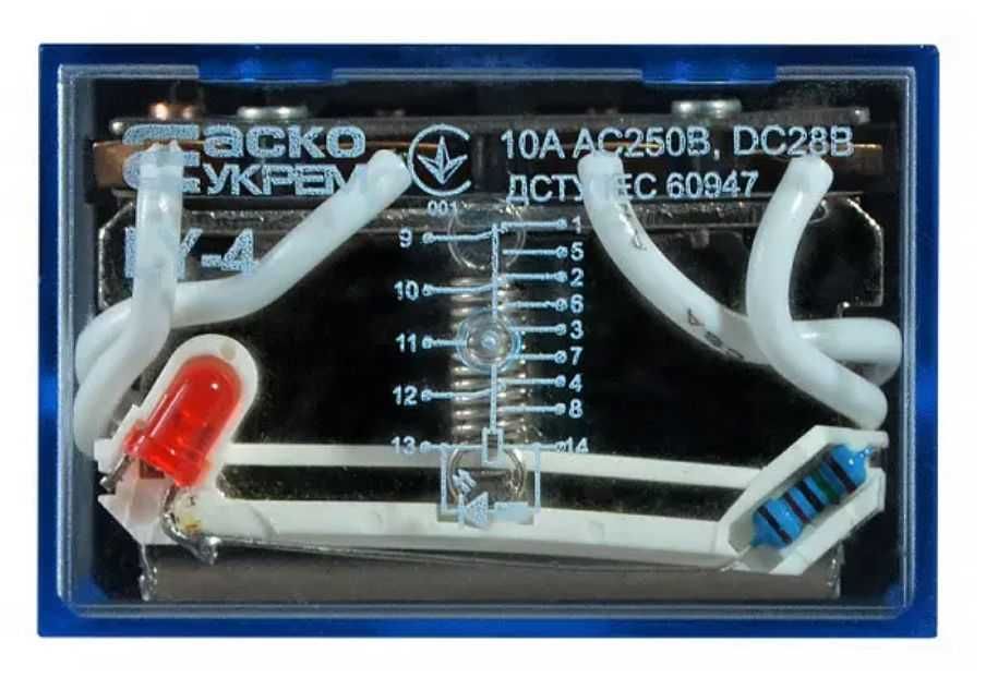 Реле LY4 (АС 220 V) АСКО