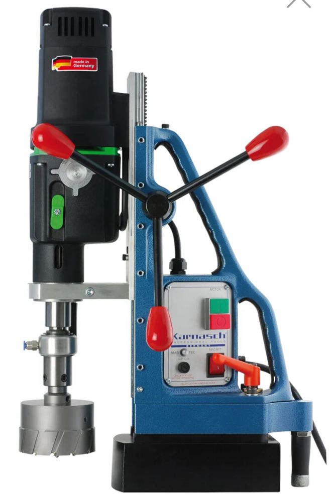 Engenho furar base magnetica karnach KAS100