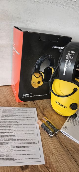 Słuchawki ochronne aktywne honeywell inpact ochronniki słuchu