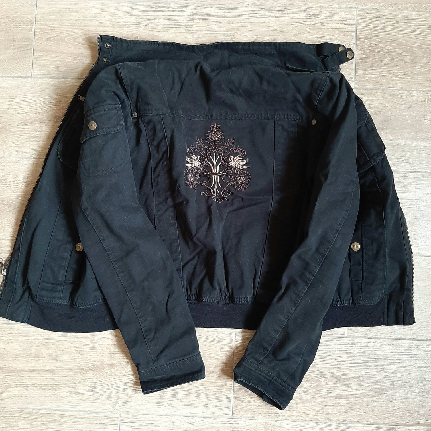 Стильна котонова куртка демісезонна 36 р. 152-158 см