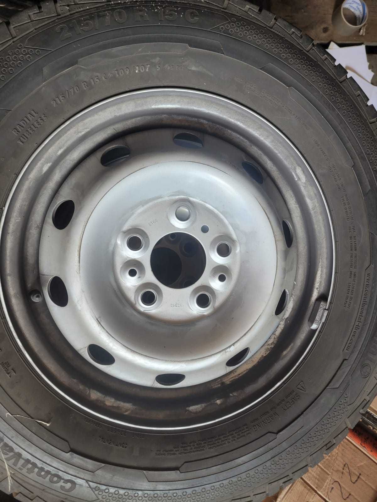 koła letnie continental VanContact eko 215/70/15 C 109/107s
