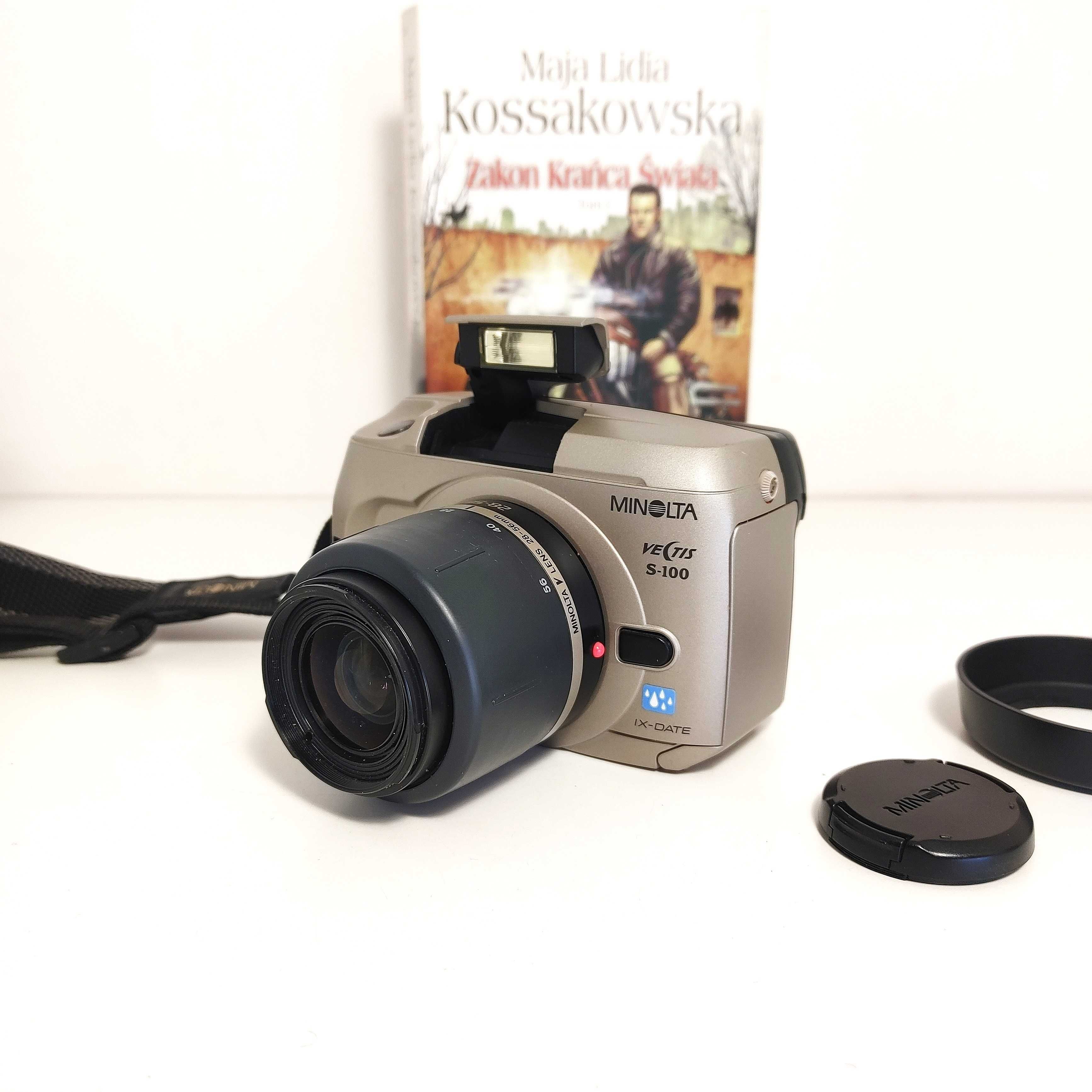 Najmniejsza lustrzanka z wymiennym obiektywem MINOLTA Vectis S-100 APS