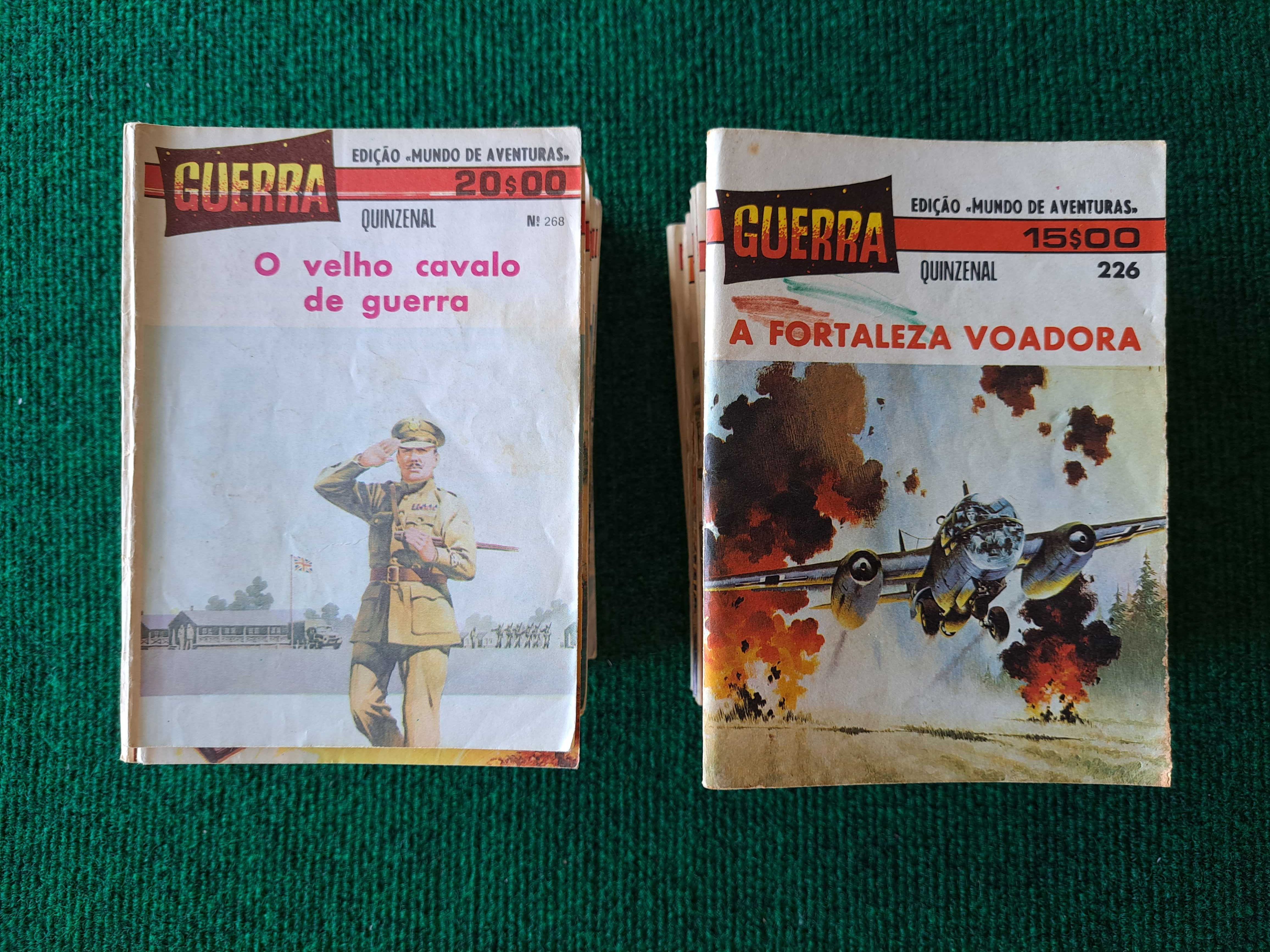 Guerra - Edição "Mundo de Aventuras" - 43 Volumes