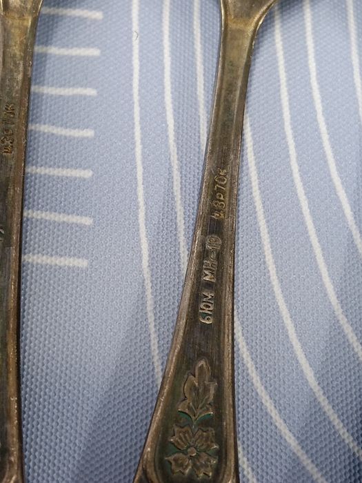 Stare radzieckie łyżeczki  6 sztuk