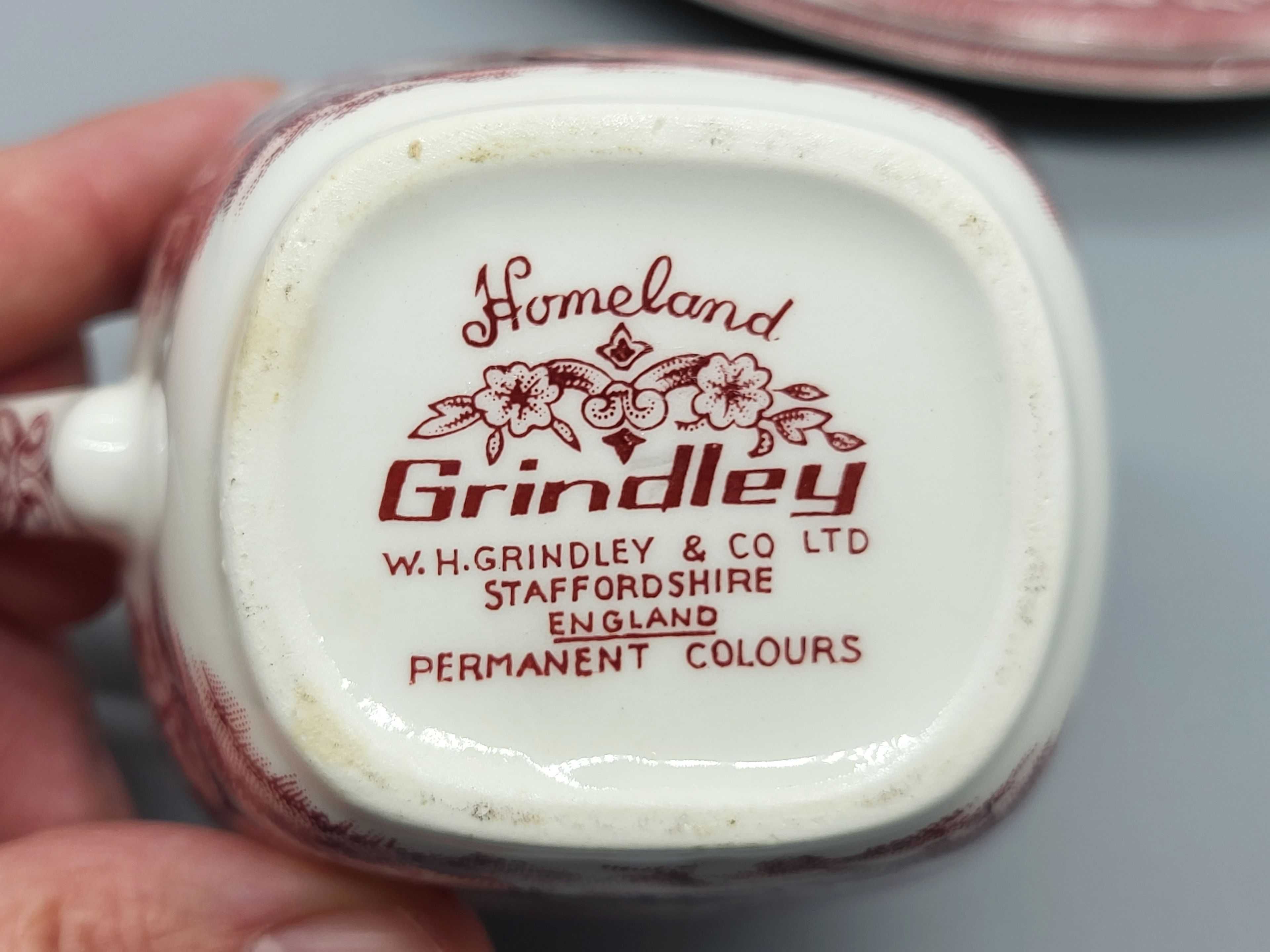 Grindley Homeland Malowana porcelana angielska vintage