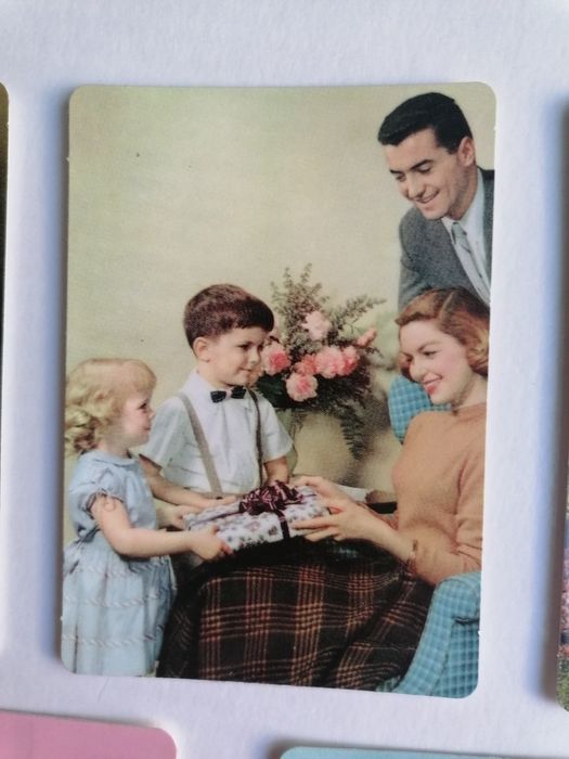 Colecção de 12 calendários com imagens de postais antigos