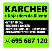 KARCHER , Sprzątanie , Mycie KLIMA . WOSKI. Polerka-LAMPY , Powłoki !!