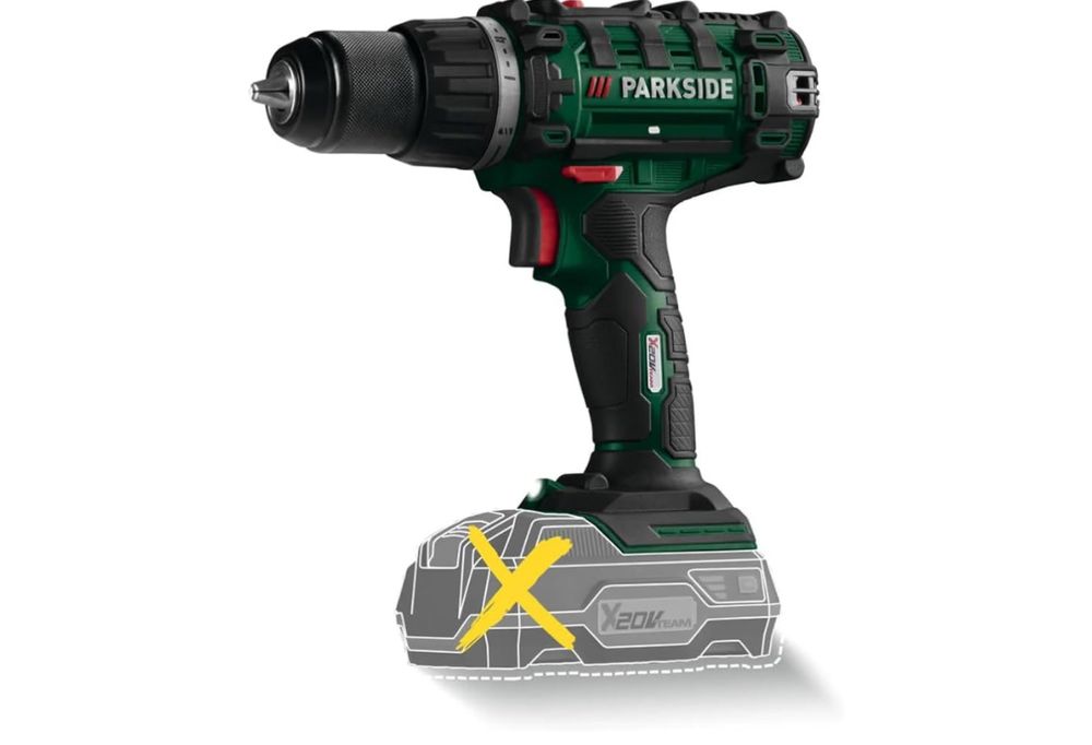 Aparafusadora Parkside 20v