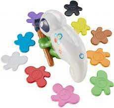 FISHER PRICE kolorowy skaner KAMELEON figurka uczy kolorów LICZB
