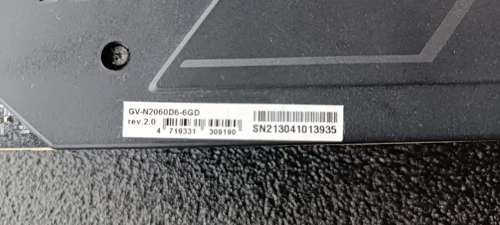 Karta graficzna Gigabyte GeForce RTX 2060 6GB