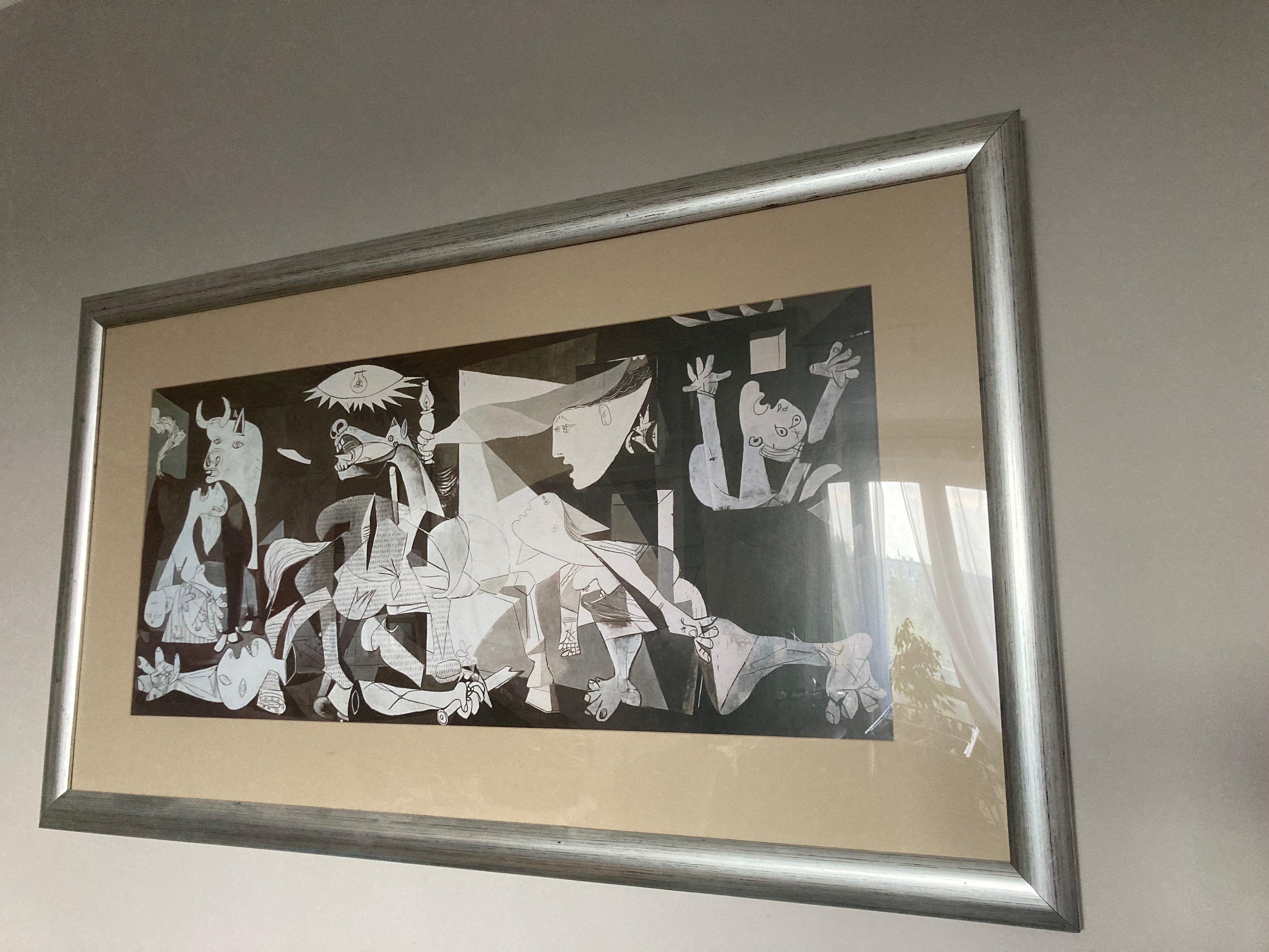 Grafika w ramie Guernica obraz Pablo Picasso 120x70 cm