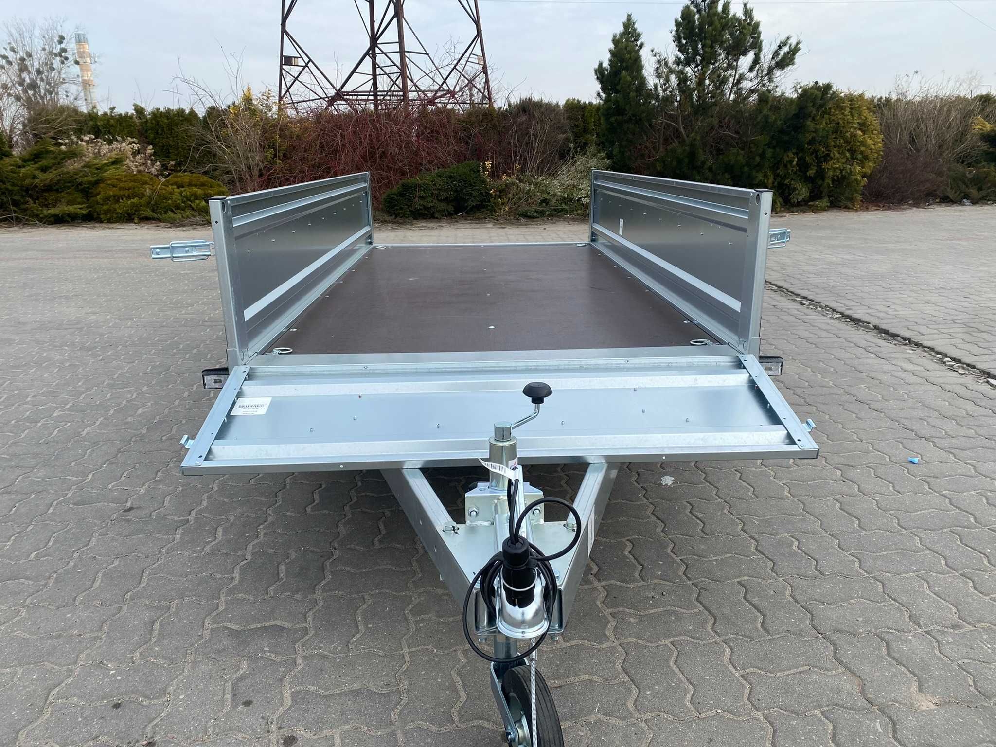 Przyczepka samochodowa dwuosiowa Temared 2612/2 750kg DOSTAWA POD DOM