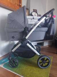 Wózek wielofunkcyjny Baby Design smooth kolor szary