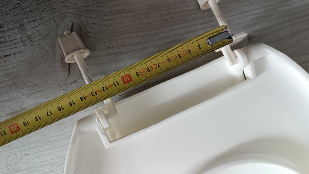 Deska sedesowa biała jak nowa