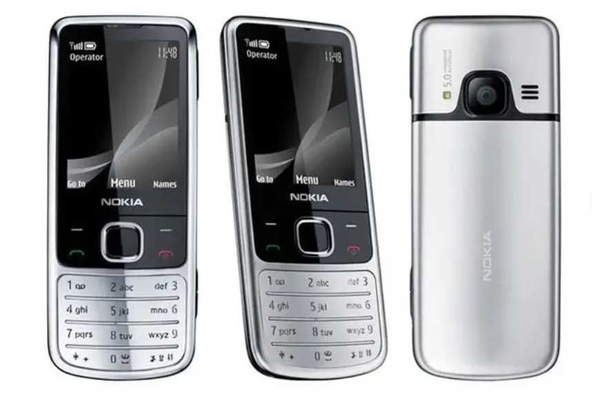 Мобильный телефон Nokia 6700 silver 2.2" 960мАч 5мп бизнес телефон