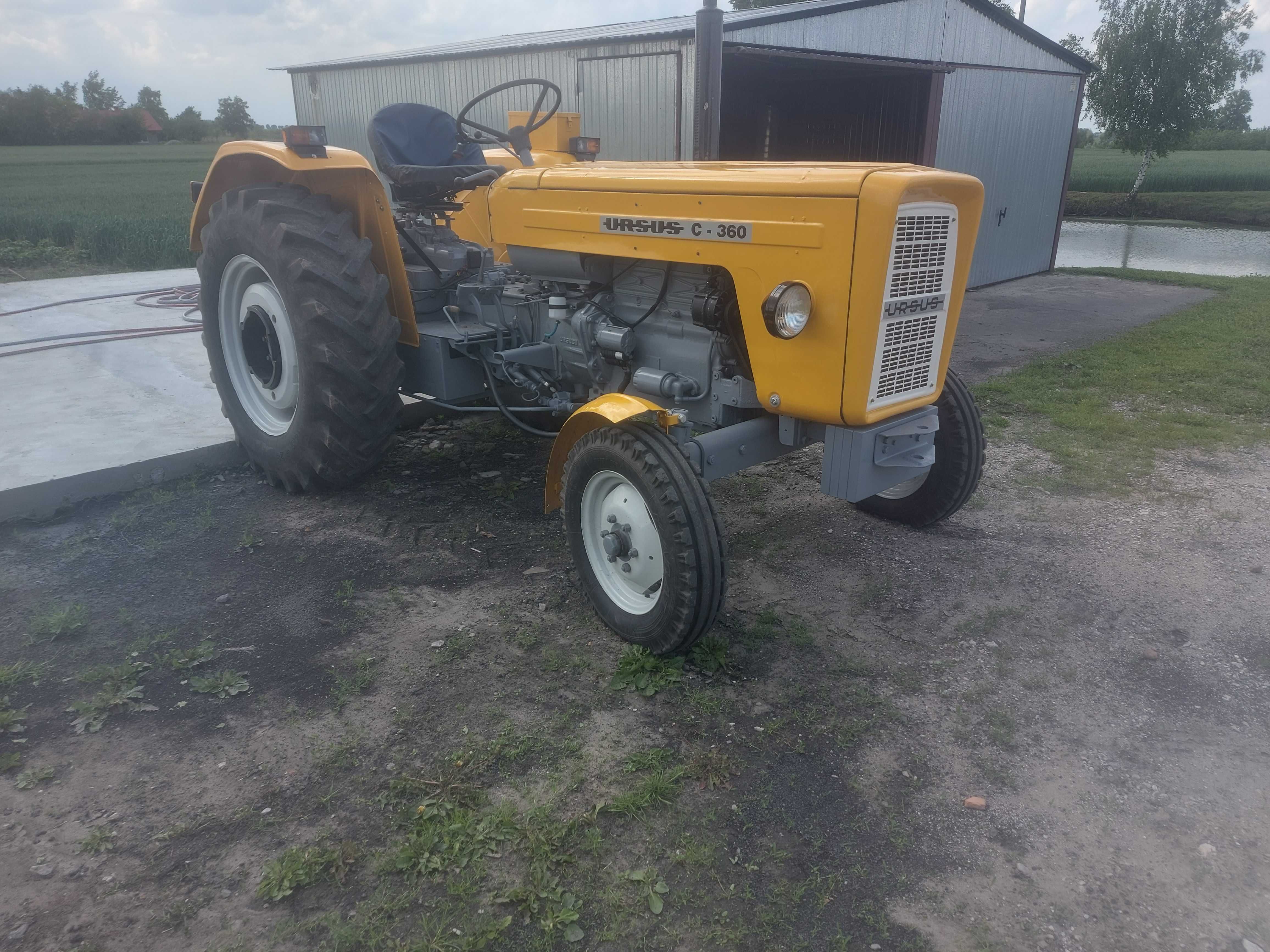 Ursus C-360 po renowacji z kabiną