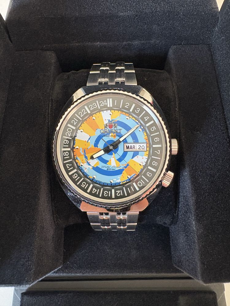 Zegarek orient world map limited edition 0448/1200 szt