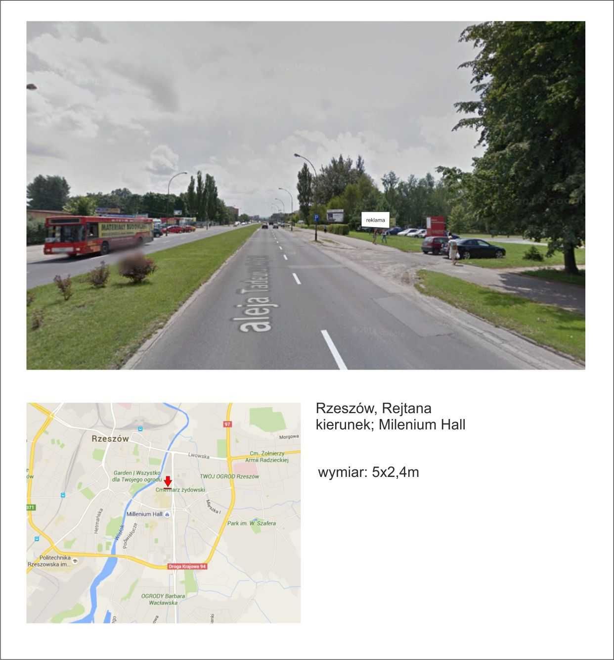 Reklama do wynajęcia bilbord, reklama Rzeszów, tania Reklama