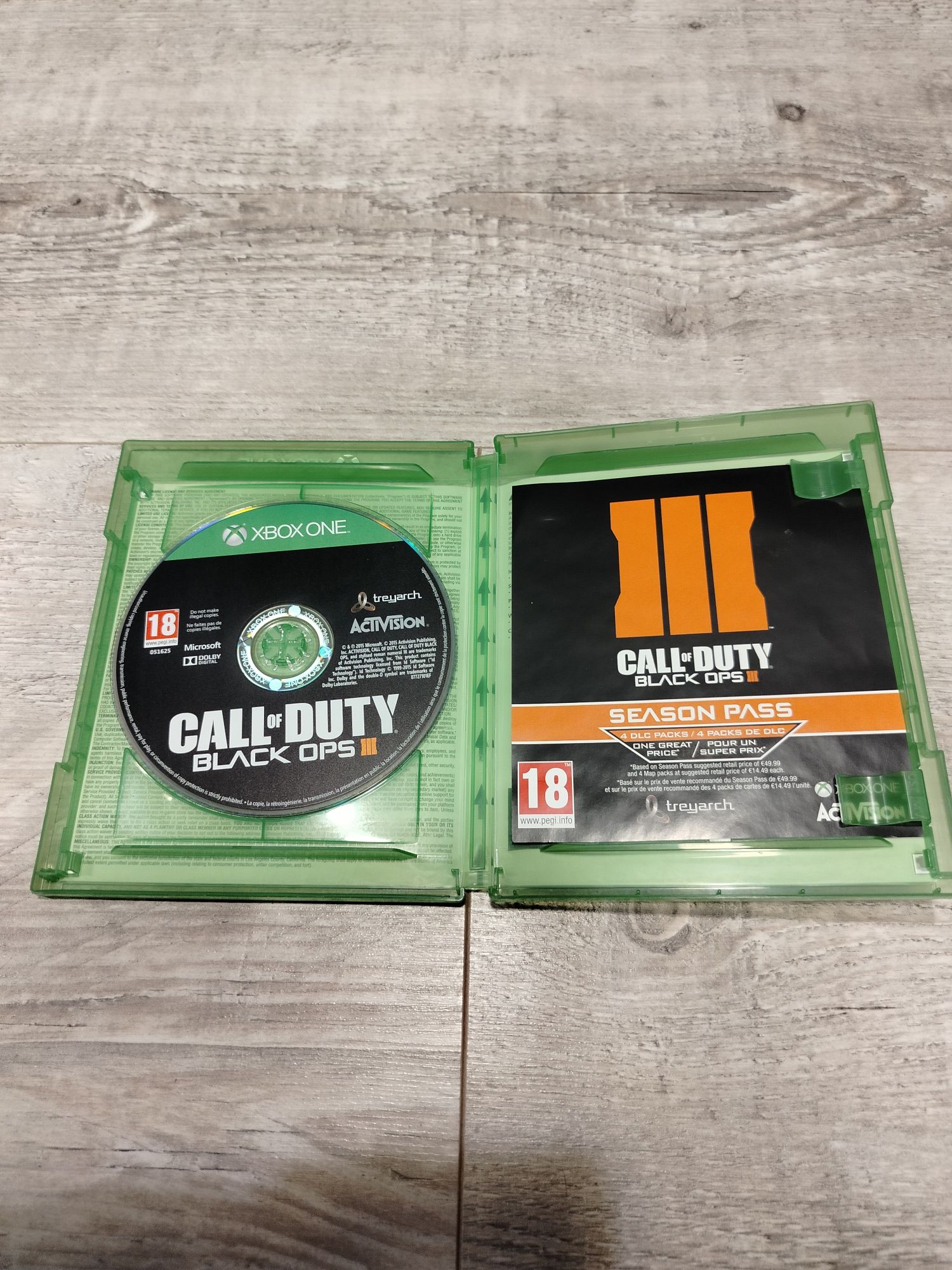 Gra call of duty black ops III Xbox one