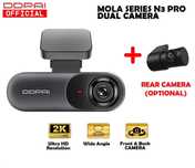 Авторєстратор Ddpai Mola N3 Pro 2 камери. Відеореєстратор