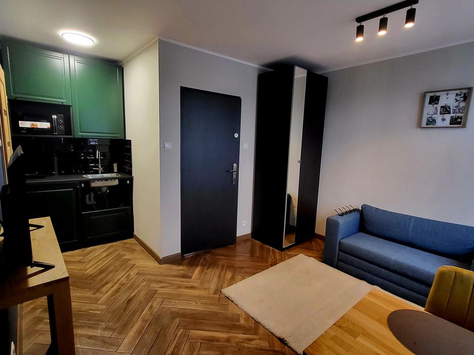 Gustowna kawalerka na wynajem z osobną sypialnią