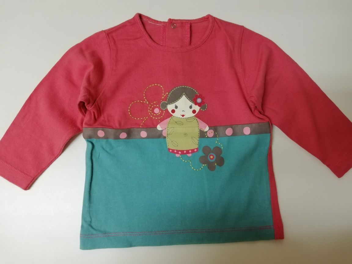 Blusas manga comprida - Tam. 12 M