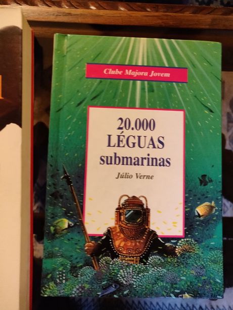 Livro 20000 Léguas Submarinas de Julio Verne