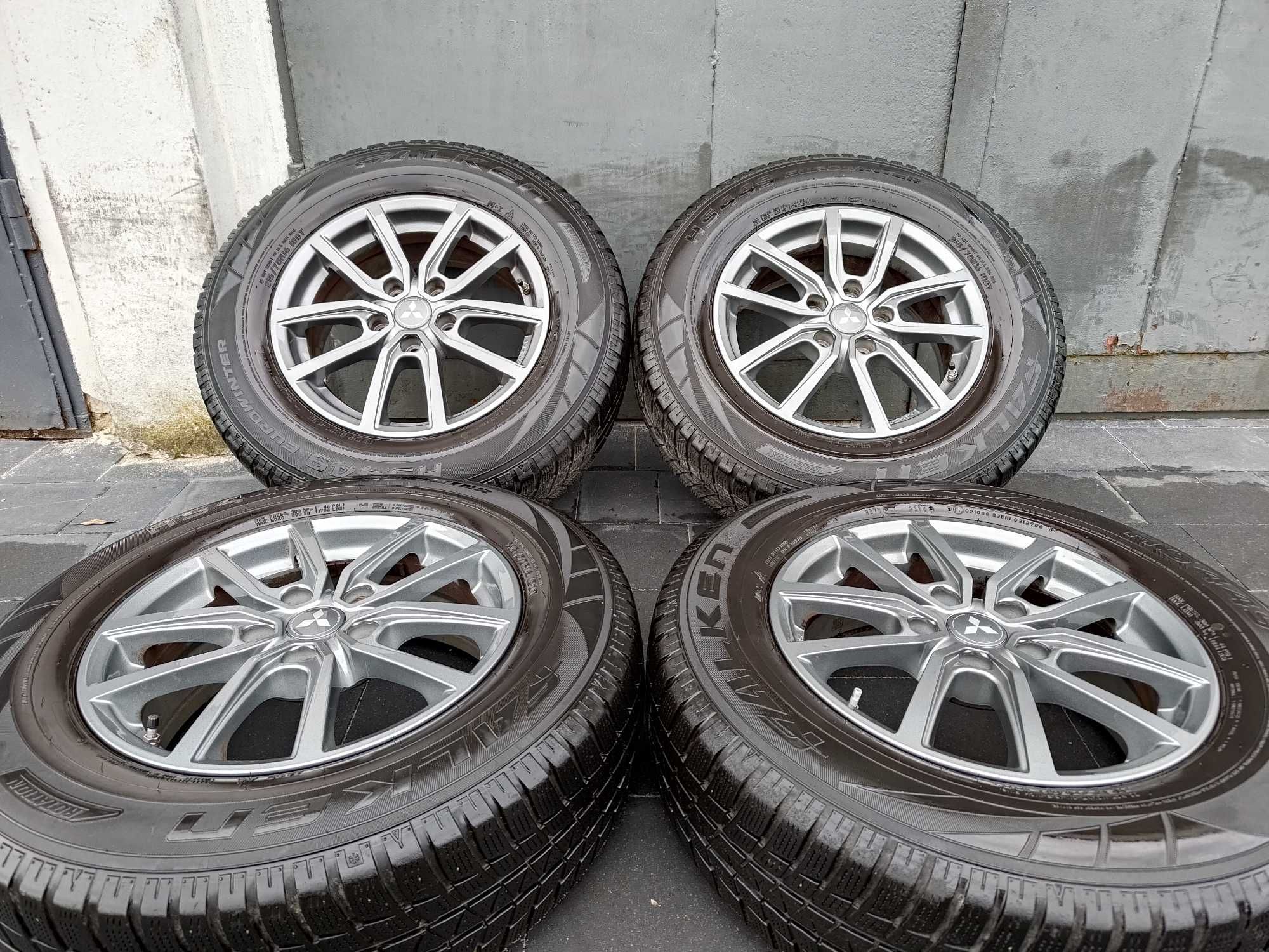 Oryginalne felgi 16 cali MITSUBISHI ASX Eclipse Cross Outlander, opony