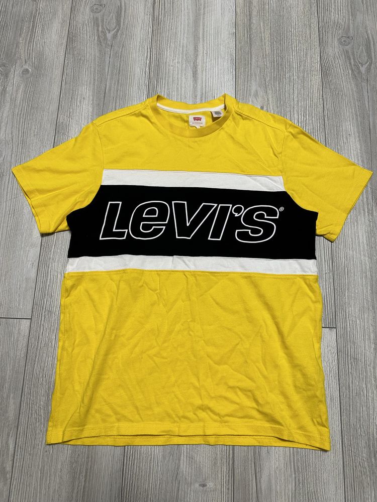 Футболка Levi's Colour Block Logo Crew Neck Розмір S