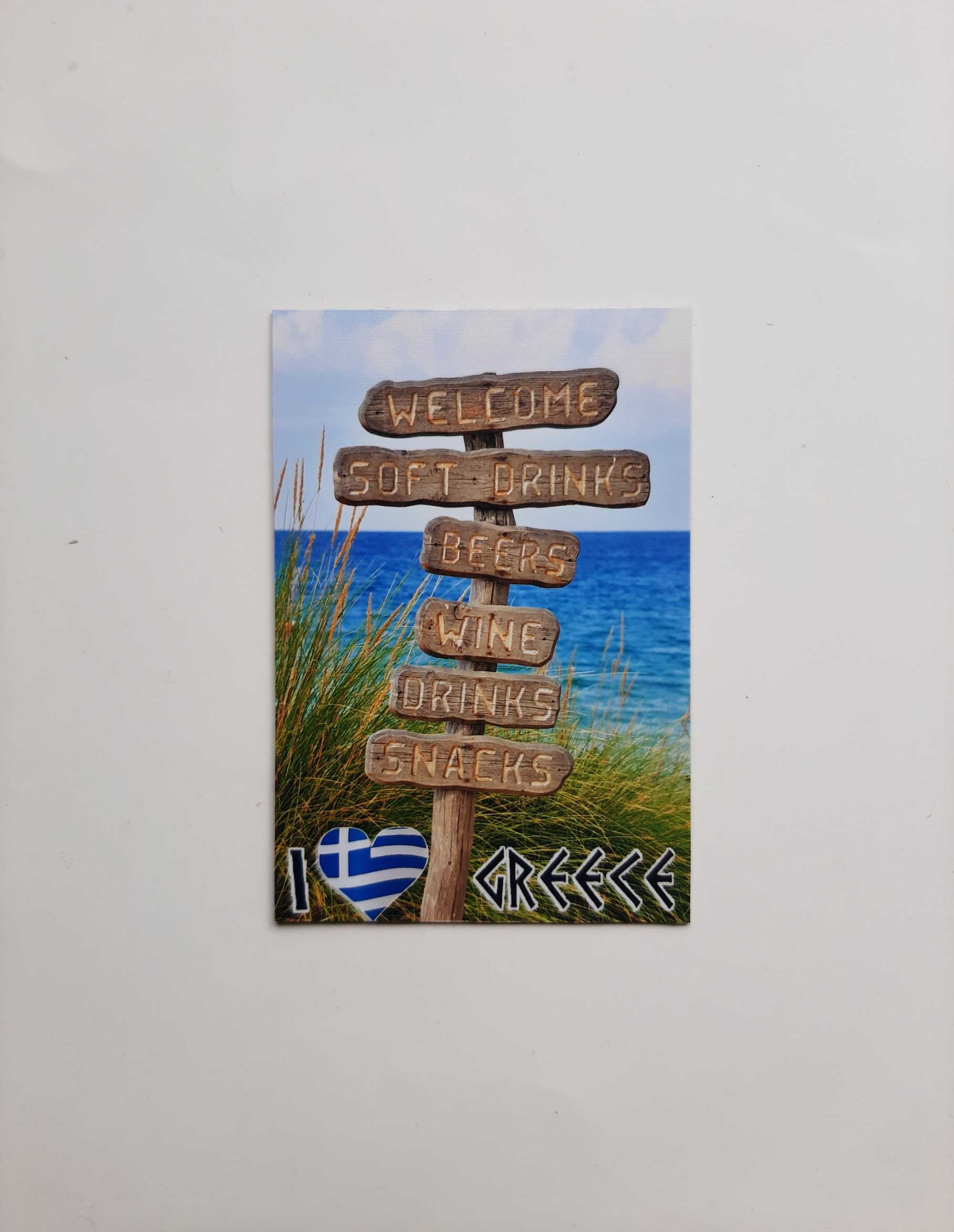 Magnes na lodówkę - I love Greece