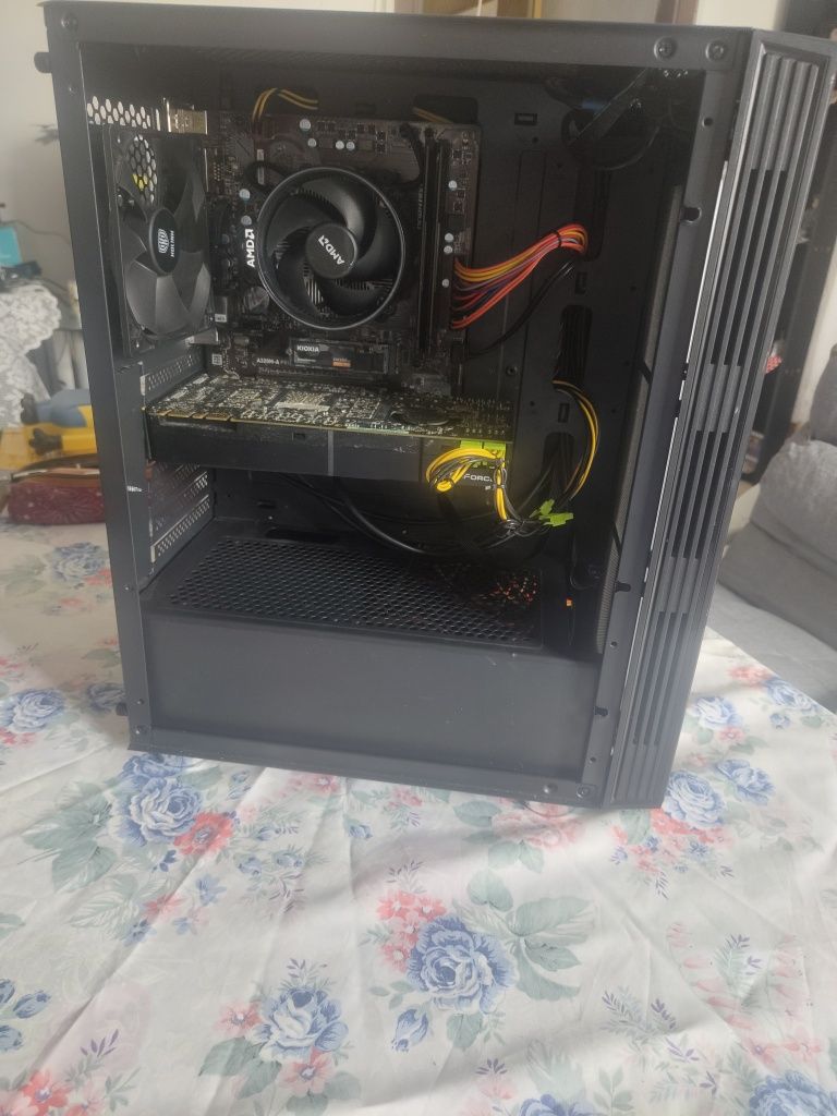 Pc Gaming Msi Ryzen 7 2700X | Asus Gtx 470 1.28Gb | 16Gb Ram | Ssd Nvm