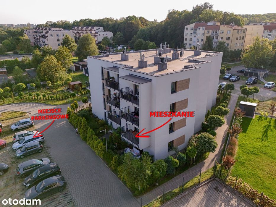 3 pokoje 60m² | ogródek 150 m²| m.parkingowe | piwnica | taras