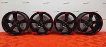 Jantes Look Audi Rotor 19 x 8.5 et 45 5x112 Preto e vermelho