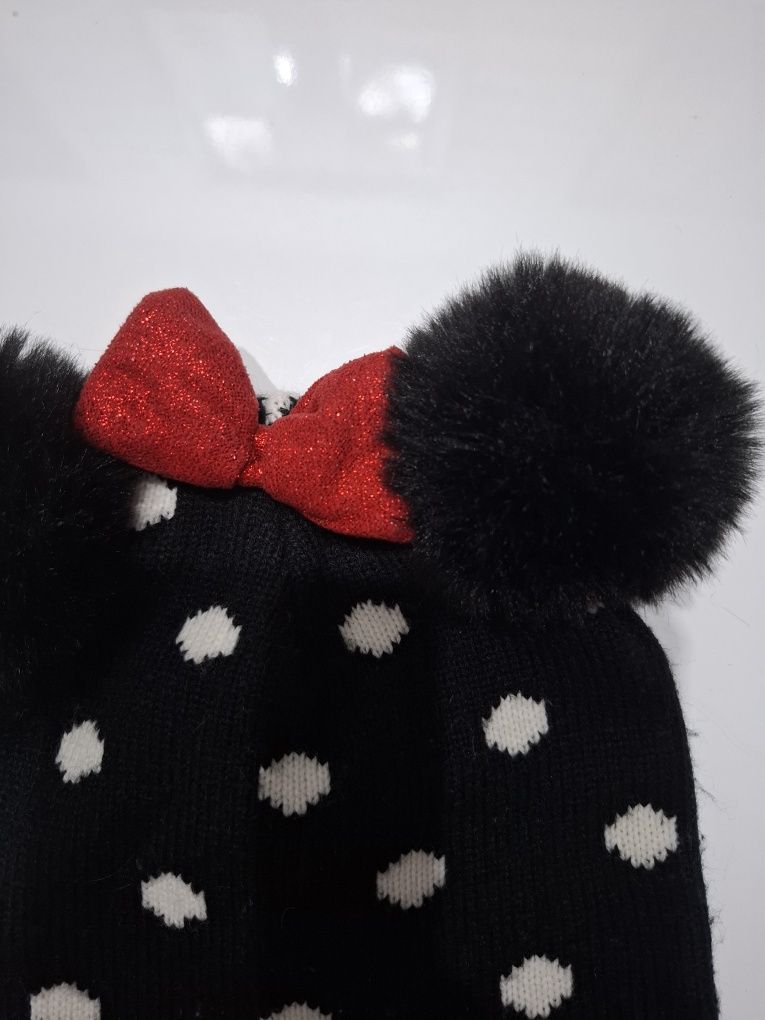 Czapka minnie rozmiar 54cm, 3-4 latka