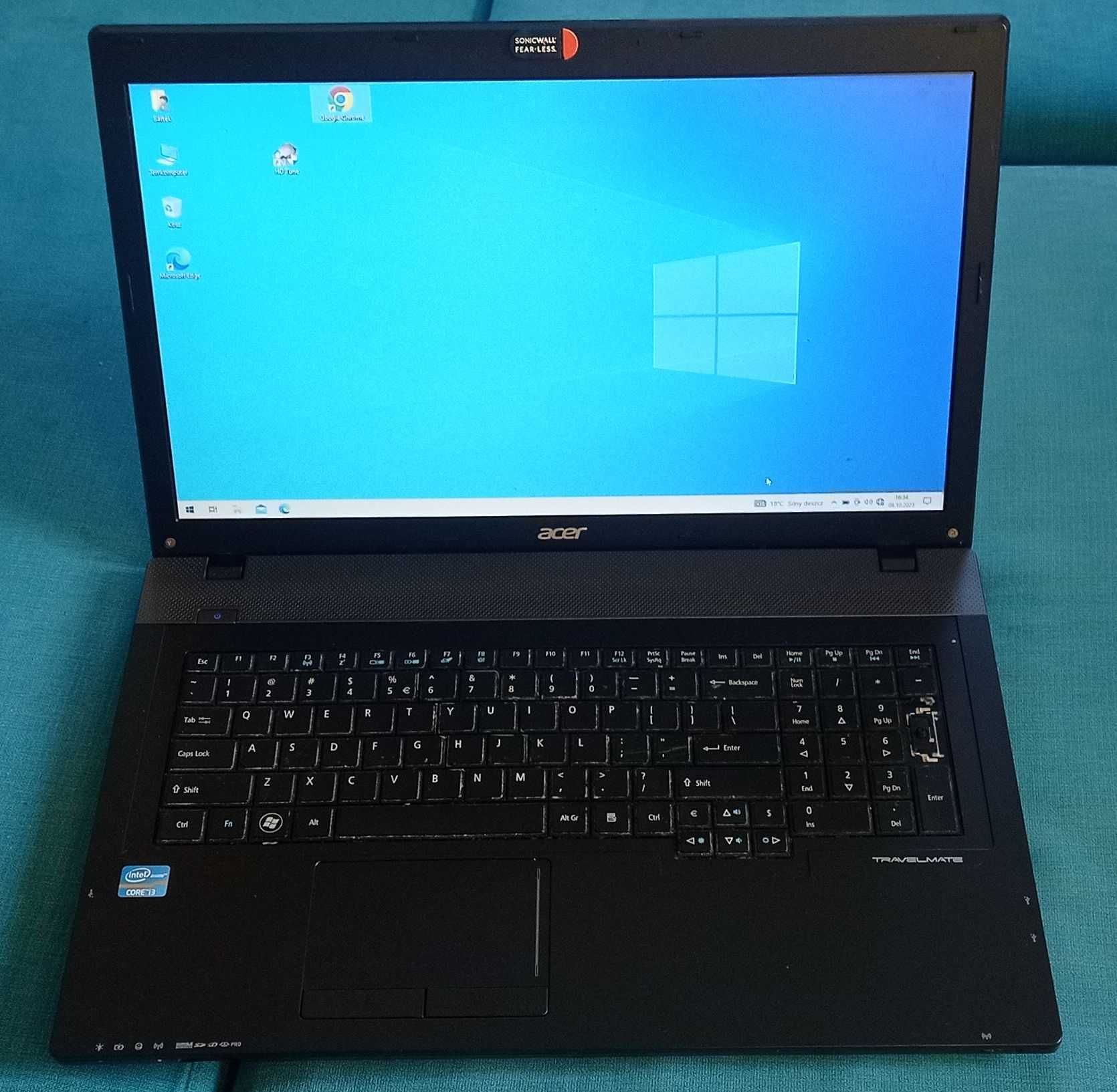 ACER Travelmate 7750 i3 17,3'' SSD 240 GB 8 GB lub zamiana