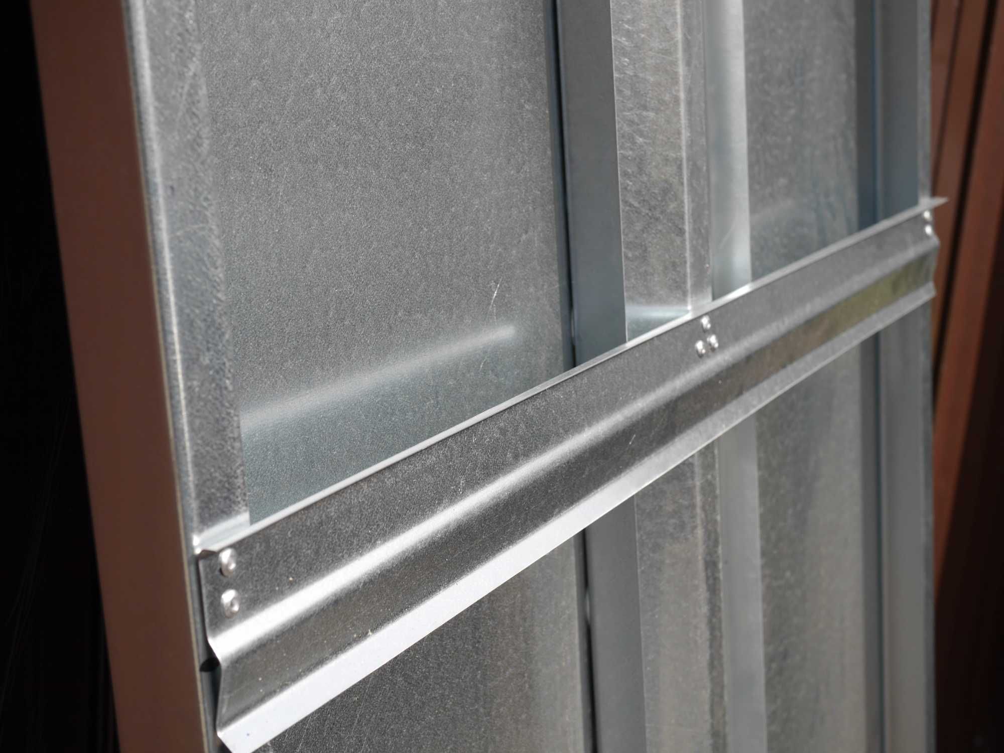 Panel tablica reklamowa 300x86 bardzo mocny wzmocnienia pion i poziom